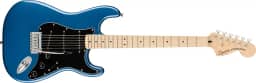 Guitarra elétrica Squier Affinity Series Stratocaster, com 2 anos de garantia, Lake Placid Blue, Maple Fingerboard