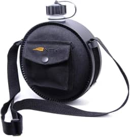 NTK, Cantil para Agua com Capacidade de 1,9 Litros, em Formato Circular, Alça Tiracolo, na Cor Preta