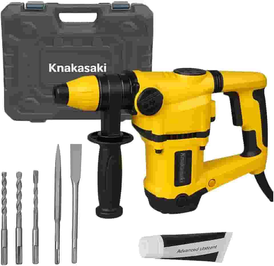 Martelete Rompedor 1600W Profissional com Brocas Maleta SDS-Plus (110Volts)