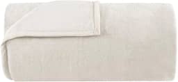 Buddemeyer Cobertor Casal Aspen ll 100% Poliéster Bege