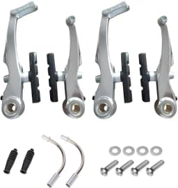 Par Freio V Brake Gta Alumínio C/Sapata Orbital Bike Mtb