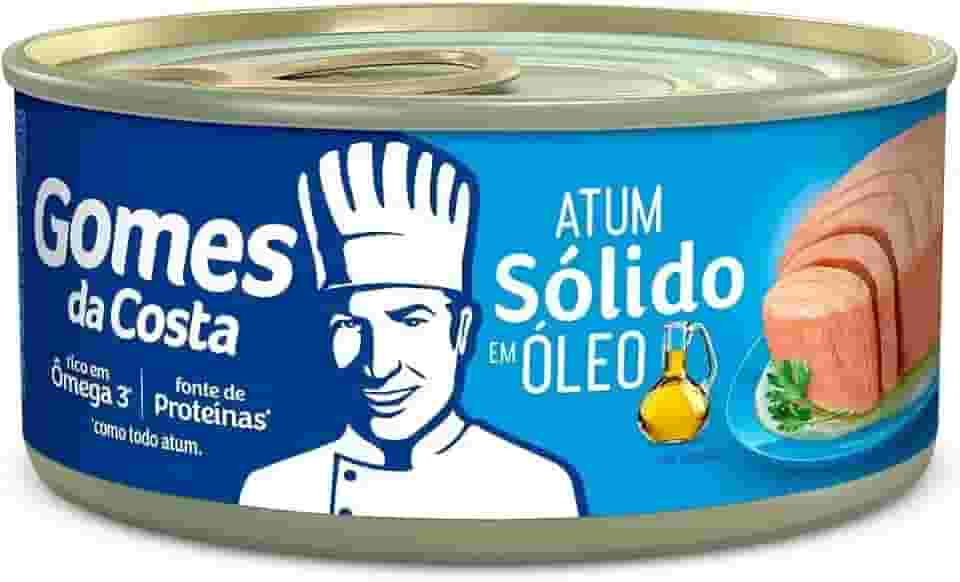 Atum Sólido Em Óleo Gomes Da Costa 170g