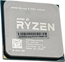 Processador Gamer Ryzen 5 Pro 2400G 3.6GHZ 4Mb Cache 8 Threads Soquete AM4