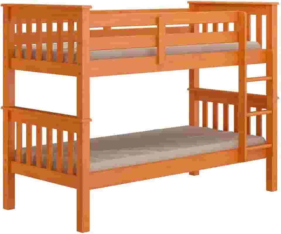 Beliche Madeira Maciça Mel Acetinado com Escada Fixa Marjorie