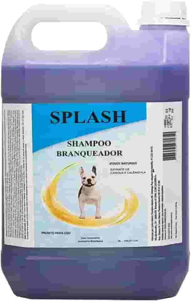 Splash Shampoo Branqueador Branco 5 Litros