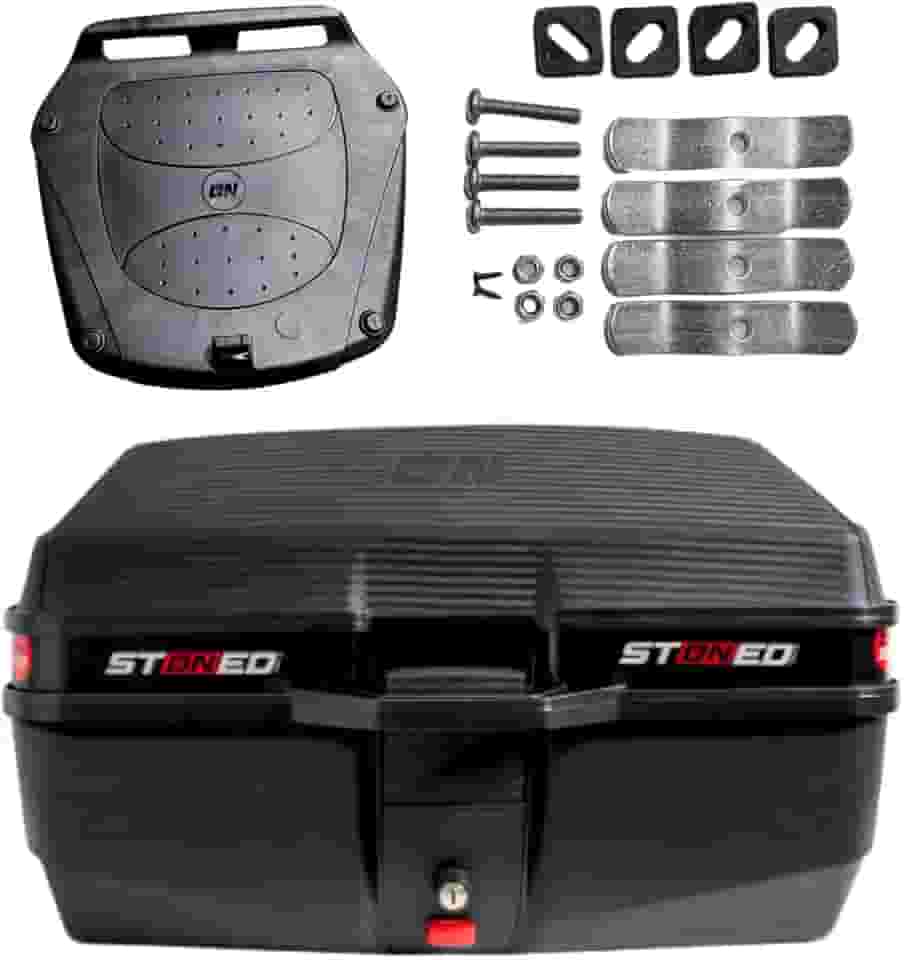 BAULETO 52 LITROS MODELO TRACKER PRETO