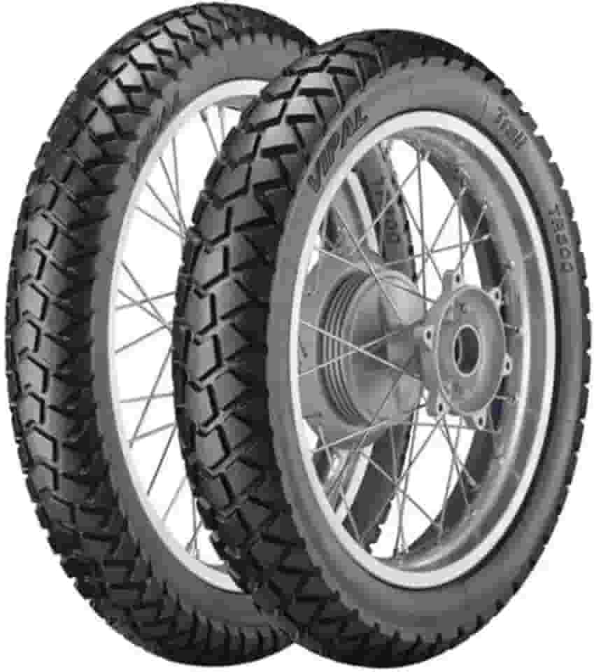 Par Pneu Bros 150 Xre 190 Crosser 150 110/90-17 + 90/90-19 Tr300 Vipal