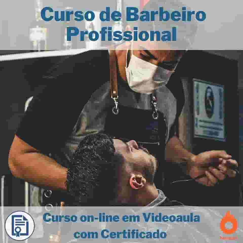Curso on-line em videoaula de Barbeiro Profissional com Certificado