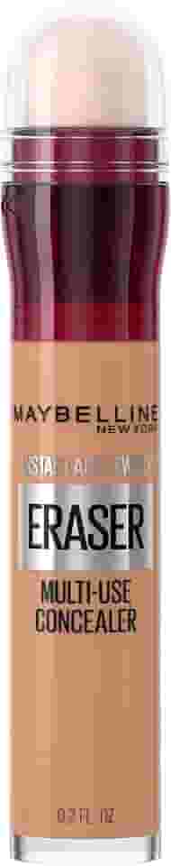 Maybelline NY Instant Age Rewind Corretivo Líquido, Multiuso que Corrige Olheiras e Linhas Finas, Contorna e Ilumina, Alta Cobertura e Fórmula Vegana, Cor 130 Medium, 6ml