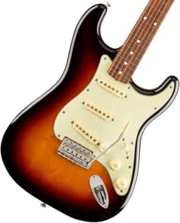 Fender Guitarra elétrica Vintera 60s Stratocaster, Sunburst de 3 cores, escala Pau Ferro