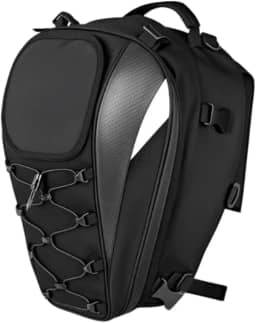 Mochila de Viagem para Motocicleta, Mochila Multifuncional de Grande Capacidade com Suporte para Capacete, Mochila para Caça E Escalada