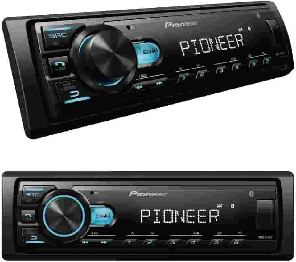 Pioneer MVH-145BR Som Automotivo Rádio Mp3 Player com Bluetooth