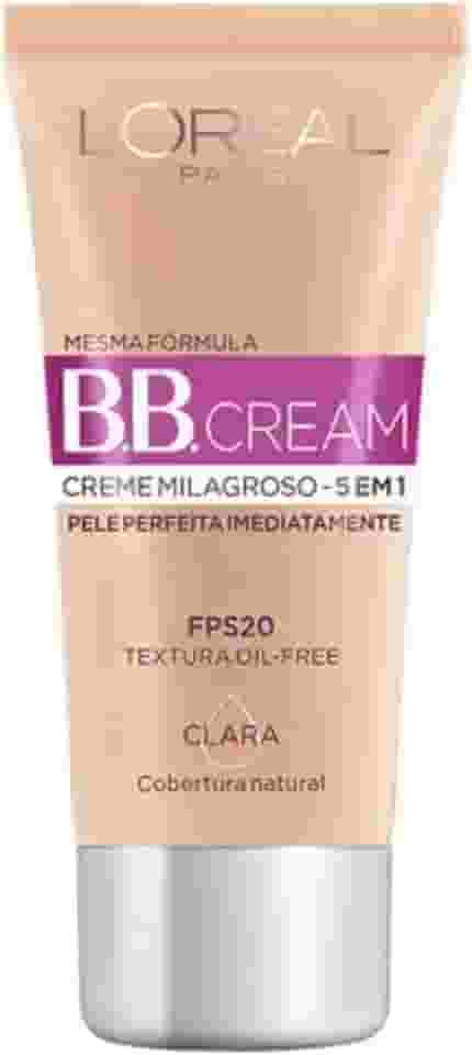 Base BB Cream L'Oréal Paris Dermo Expertise Cor Clara FPS 20, 30ml