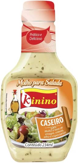 MOLHO SALADA CASEIRO KININO 234ML