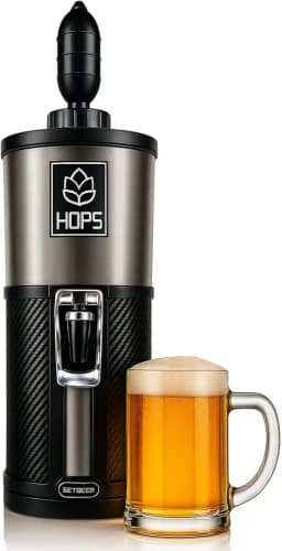 Chopeira Portátil Refrigerada A Gelo Serpentina Torre De Chopp