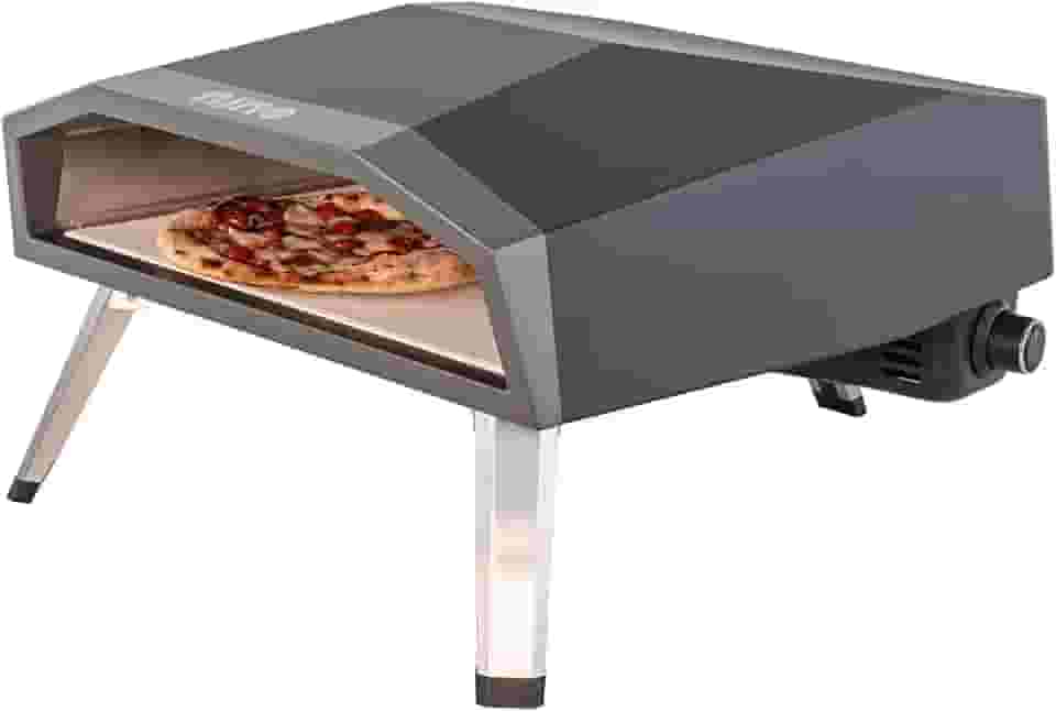 Forno de Pizza Nino a Gás com Pedra Refratária Quadrada CFBM PO-400 S G - Compacto, Residencial e Comercial