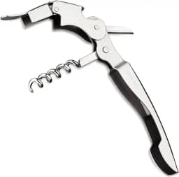 Saca Rolhas com Abridor e Corta Lacre Tramontina Harmoniza em Aço Inox