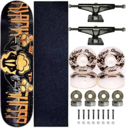 Black Sheep, Skate Completo Shape Marfim Black Sheep 8.0 Graff Sheeps