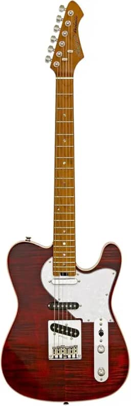 Guitarra Aria Pro II 615-MK2 Nashville Ruby Red
