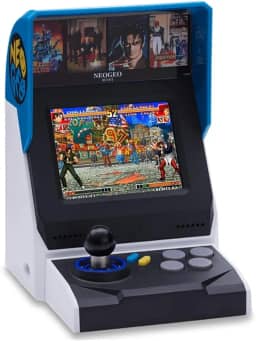 Neo Geo Mini Arcade Game Console, 4.3-inch Display, Joystick and Buttons