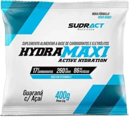 Hydramaxi Isotônico em Pó - 400g Refil Guaraná com Açaí - Sudract Nutrition