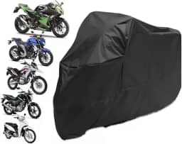 Capa de Cobrir Moto em Couro Protetora Impermeável Anti-uv (BROS)