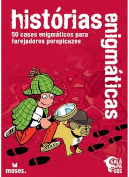 Galápagos, Histórias Enigmáticas (Red Stories), Jogo de Enigmas para Amigos, + 2 jogadores, 15 minutos por partida