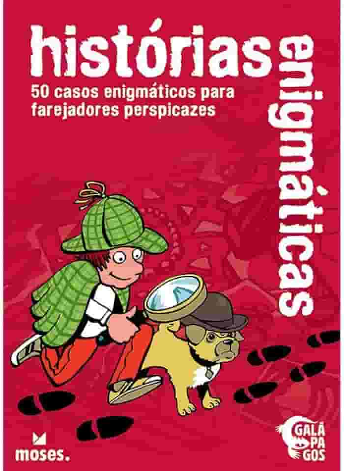 Galápagos, Histórias Enigmáticas (Red Stories), Jogo de Enigmas para Amigos, + 2 jogadores, 15 minutos por partida