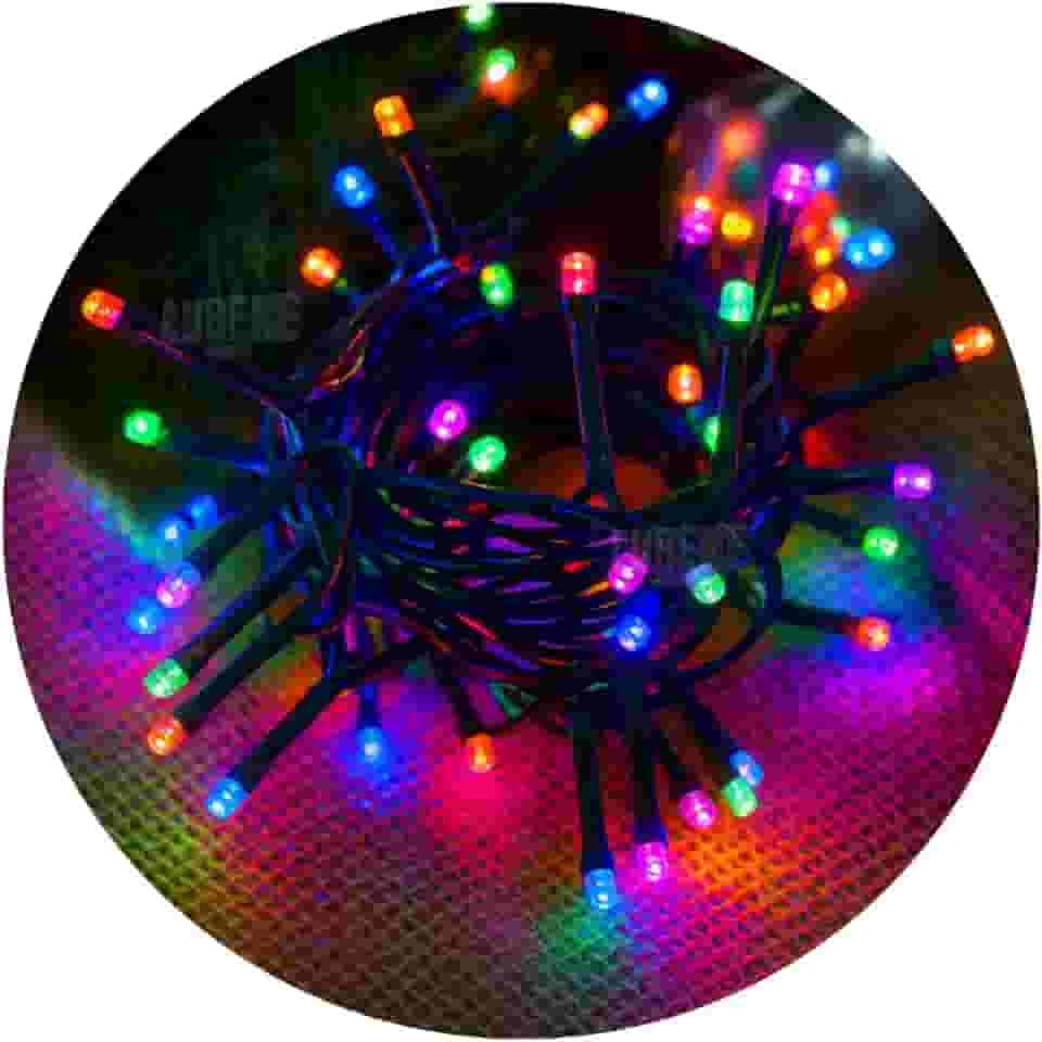 Pisca Arroz 100 Leds Luz Forte De Natal 8 Funções De Iluminação (Colorido 127V)