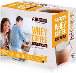 Caixa de Whey Coffee Café Latte 300g (12 doses) - All Protein
