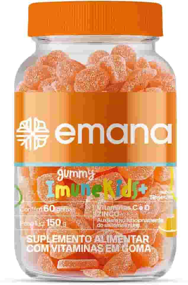 Imunekids, Suplemento Infantil em Gomas, Gummy Imunidade, Sabor Tangerina, 60 Gomas