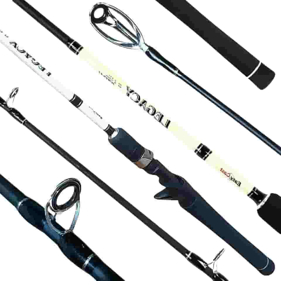 VARA P/CARRETILHA CARBONO EASY CAST LEGACY 8'0" (2,40M) - 20-40 LBS - 2 PARTES