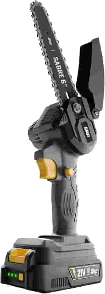 WAP Motoserra Sabre à Bateria 6' K21 S01, com Autonomia de 20 Minutos e Corte Máximo de 10cm, 3600rpm 21V Bivolt