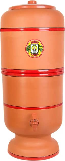 Filtro de Barro São Pedro 2 Litros com 1 Boia e 1 Vela Tripla Ação