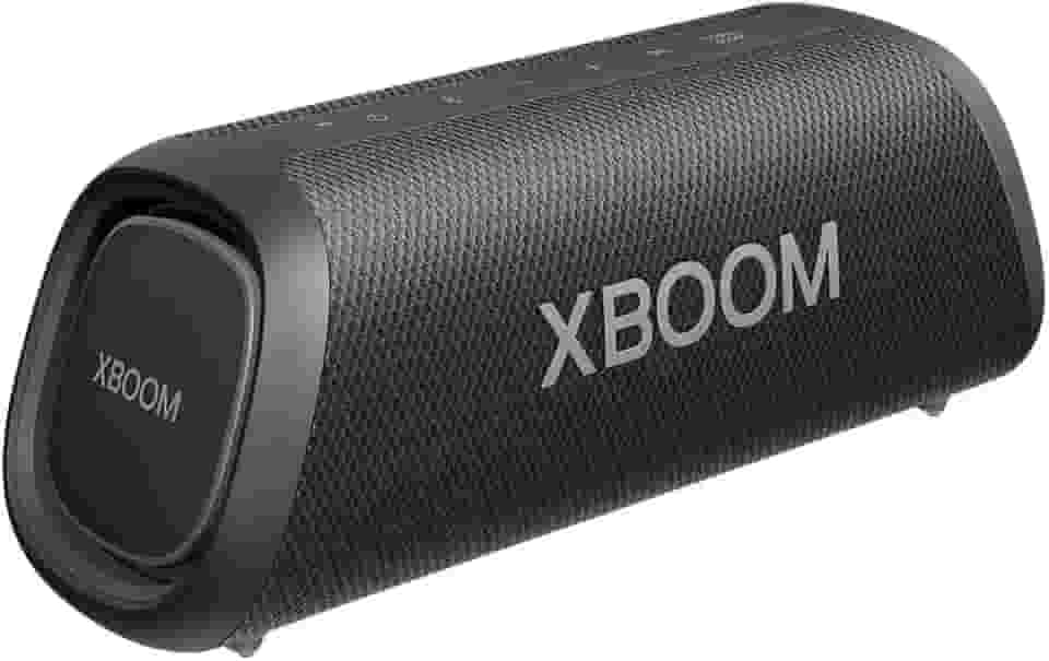 CAIXA BT XBOOM XG5S 20W IP67, 18 horas de bateria, Iluminação com mais de 16Mde cores, PartyLink + Dual Play, Track Woofer de Fibra de Preta