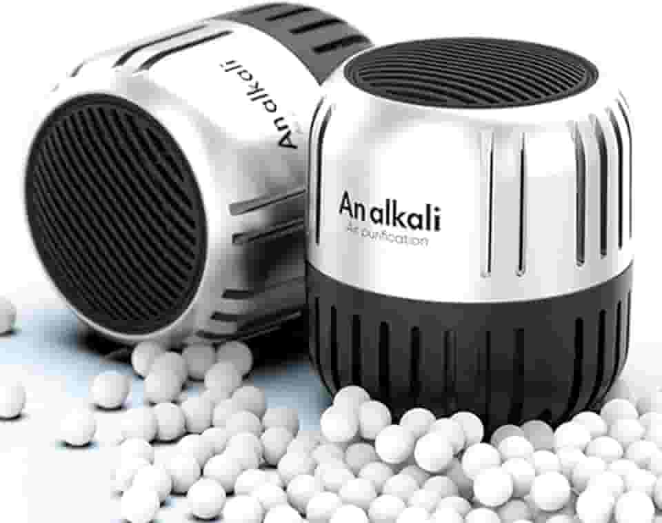 Desodorizador de geladeira, pacote com 2 unidades AOP ALKALI, desodorizador de congelador, utensílios de cozinha, eliminador de odores, quarto, trailer e casa nova, mais eficaz do que