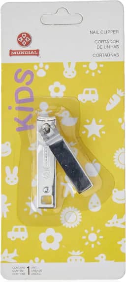 Cortador De Unha Infantil, Mundial S/A, Prateado