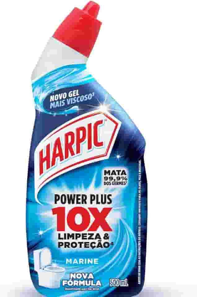 Desinfetante Sanitário Líquido Harpic Power Plus Marine 500ml