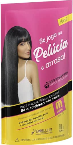Embelleze Henê Pelúcia Médio Pouch 180G