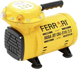 Compressor De Ar Direto mega Jet Cmj-210 Ferrari Amarelo