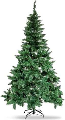 Árvore De Natal 1,50m 550 Galhos Luxo Pinheiro Verde Cheia Premium Luxuoso