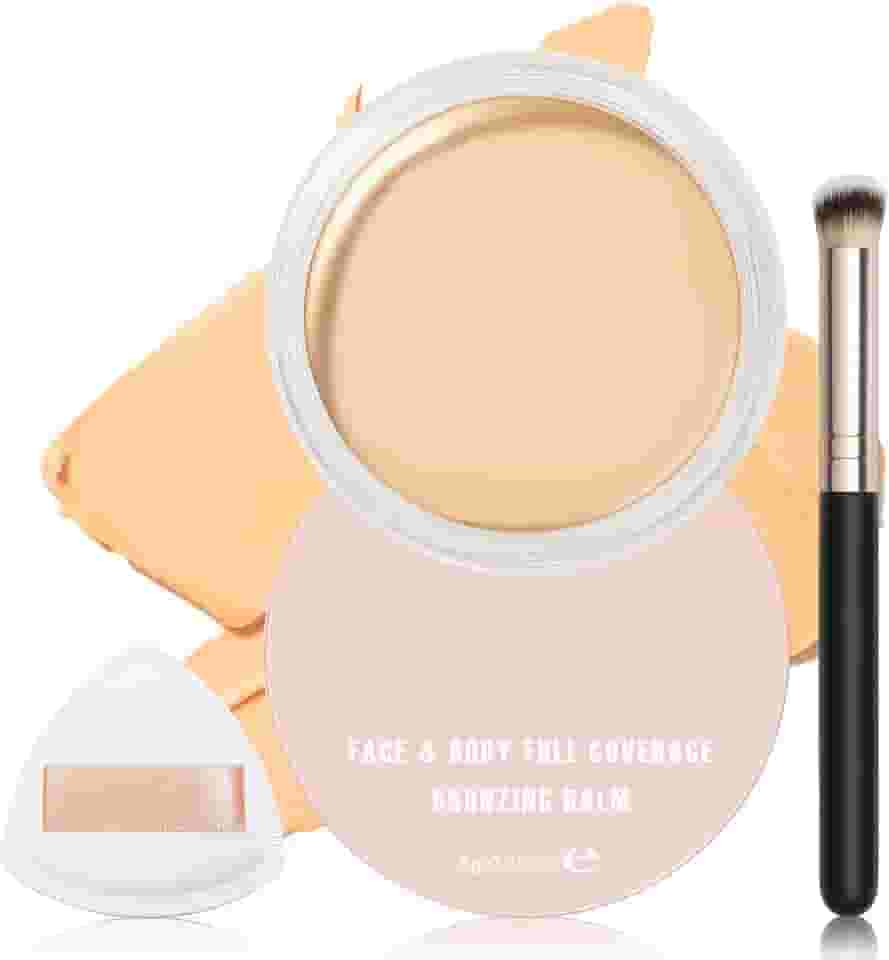 Erinde Cobertura total de tatuagem para maquiagem à prova d'água, corretivo sob os olhos para olheiras, corretor de cor, corretivo creme de longa duração para tatuagens, cicatrizes e manchas faciais