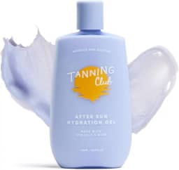 Tanning Club - Gel Pós-Sol - Fórmula Com Aloe Vera E Algas Marinhas Para Alívio De Queimaduras Solares E Hidratação - Prolongador De Bronzeado - 150 M