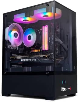 PC Gamer ITX Arena, Ryzen 5 5500, NVidia GeForce RTX 5060 8GB, Ram 16GB, SSD 512GB, Gabinete Gamer