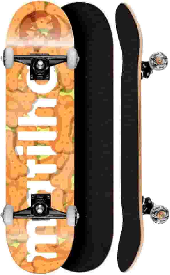 Skate Montado Shape Matilha 8.0 Biscuit Bones