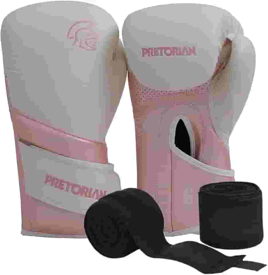 Luva de Boxe/Muay Thai Elite Pretorian + Bandagem Sortida