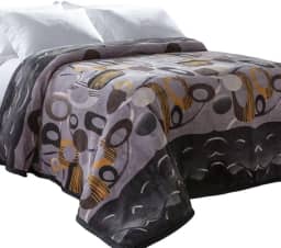 Cobertor Casal Pelo Alto Trasimeno Cinza Com Debrum Jolitex