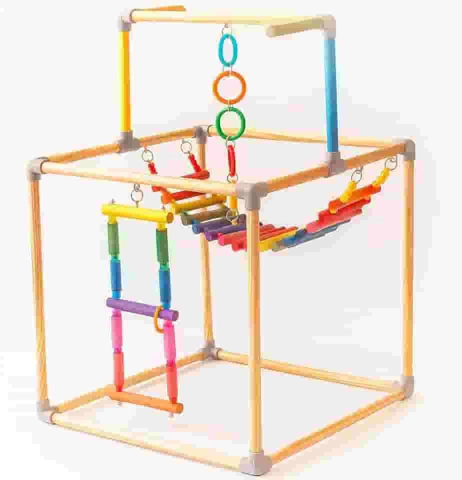 AVUK PET - Playground Connect 3D Avuk Pet Para Calopsita Periquito Agapornis