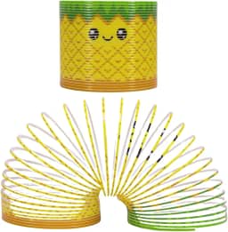 Brinquedo Mola Maluca Infantil Divertida Forma Abacaxi - Castela