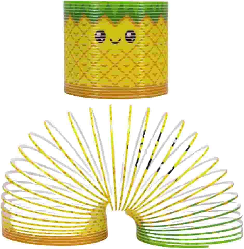 Brinquedo Mola Maluca Infantil Divertida Forma Abacaxi - Castela